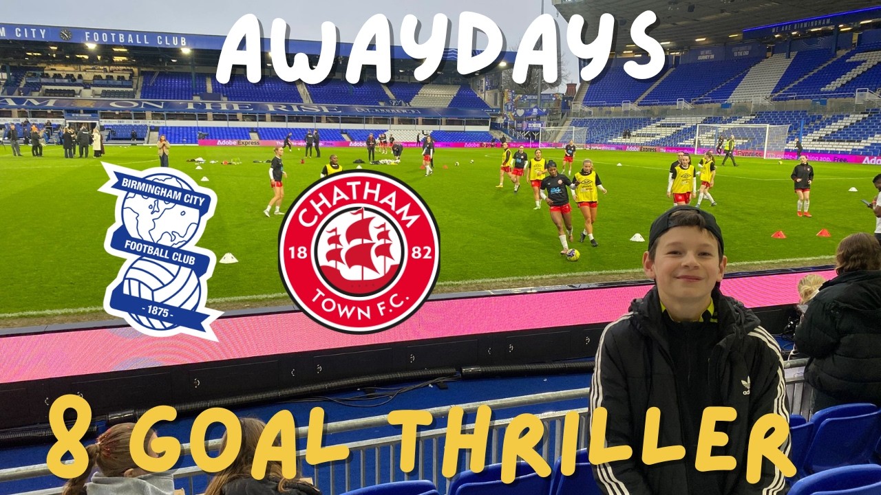 Birmingham vs Chatham Was Absolute CHAOS 😳 | Away Days Vlog  