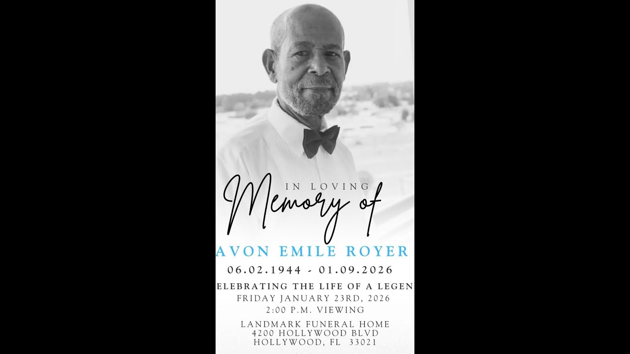 Funeral of Avon Royer of Vieille Case who resided in Florida