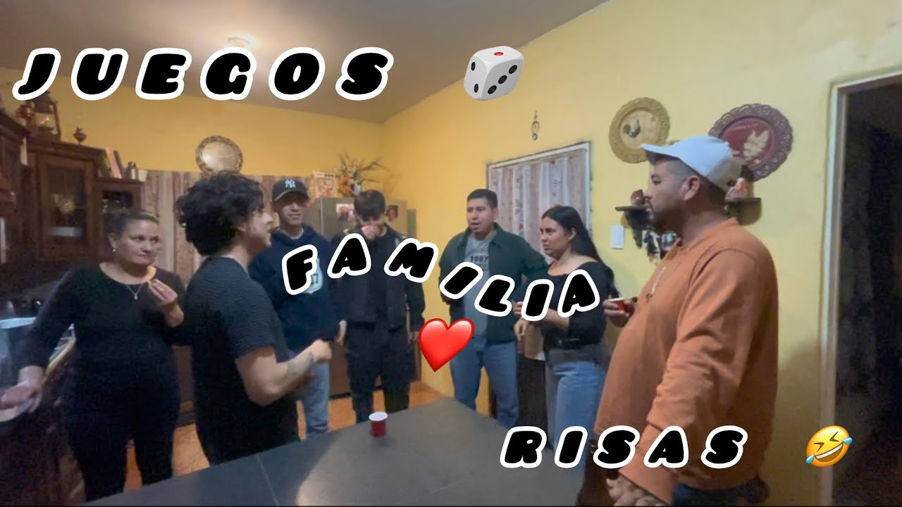 CENA FAMILIAR Y ASI NOS DIVERTIMOS CON ESTOS JUEGOS🤣 [ALBERTO BASURTO]