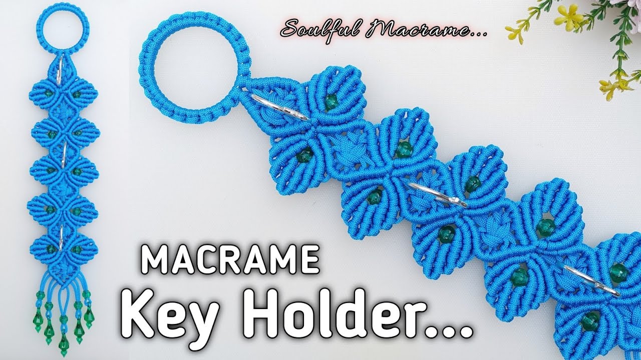 Macrame Key Holder Wall Hanging | Macrame Wall Hanging Tutorial #2025