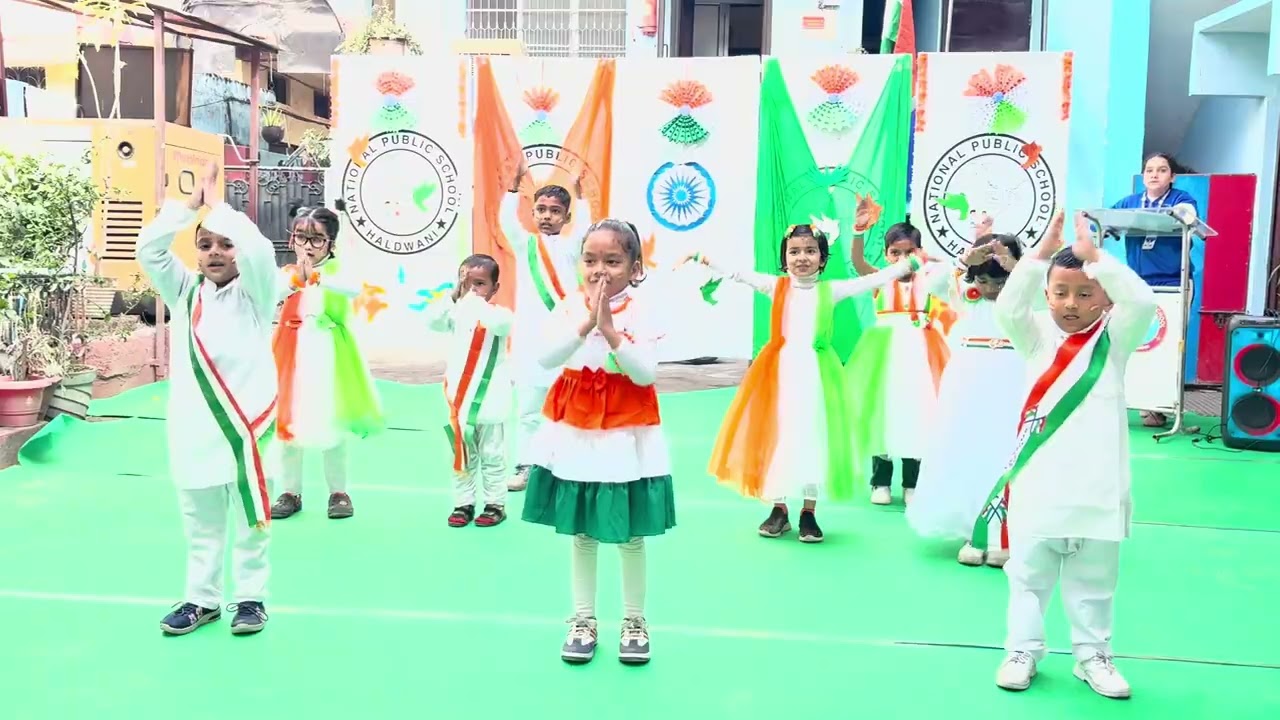 Petriotric dance on Republic Day #littlestars #republicday2026 # #school groupdanceonrepublicday