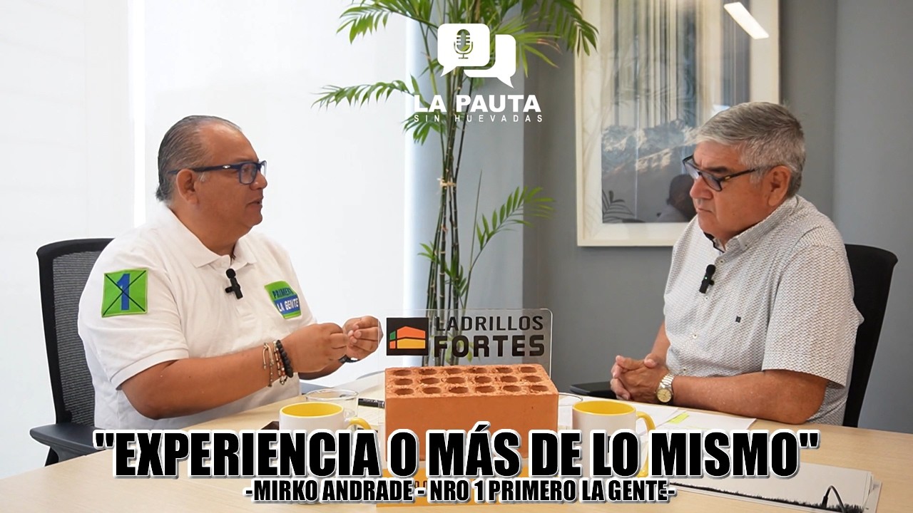 🔥 “¡YA BASTA!” Mirko Andrade propone DEROGAR leyes pro-crimen | Entrevista sin filtro