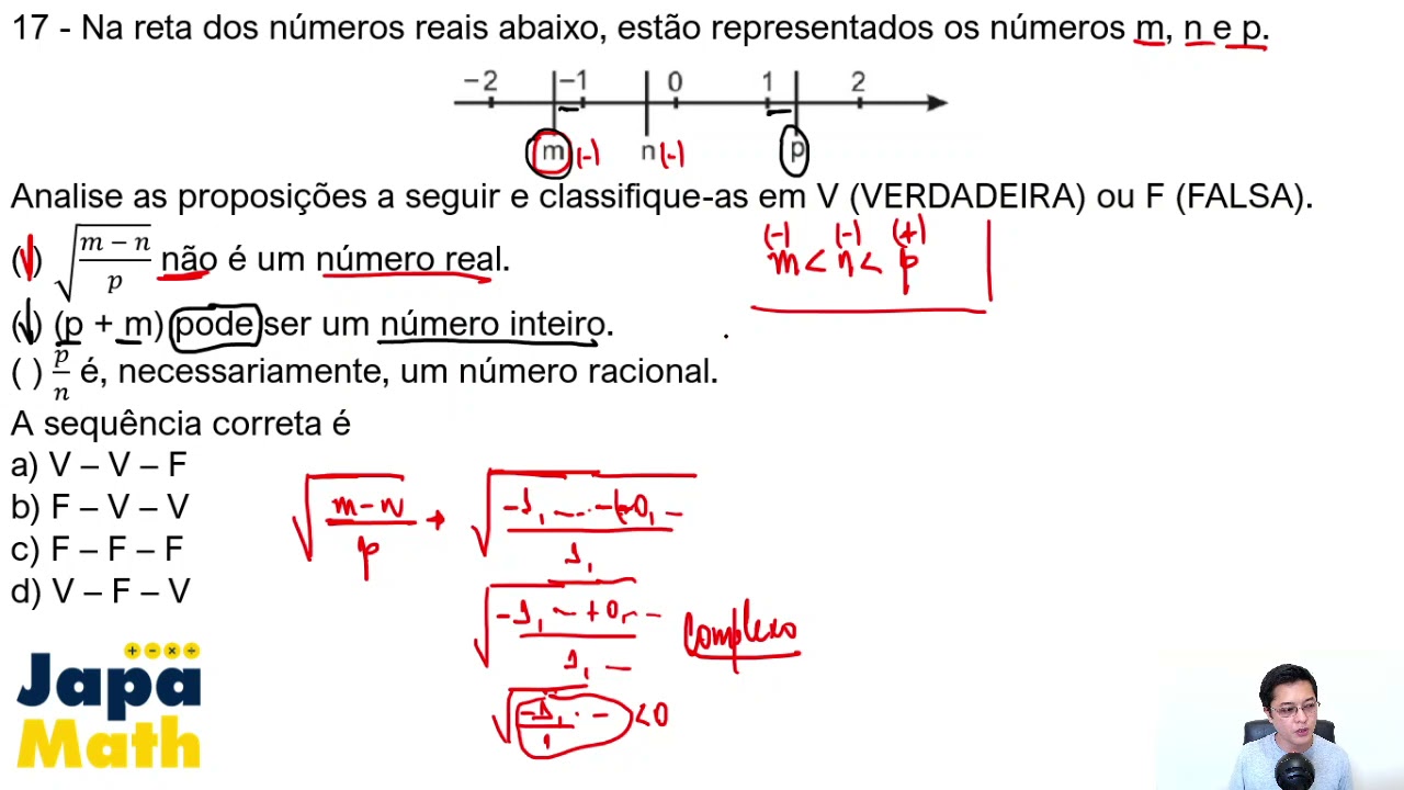 Prova AFA Resolvida(2017 - 2018) - Matemática - Questão 17