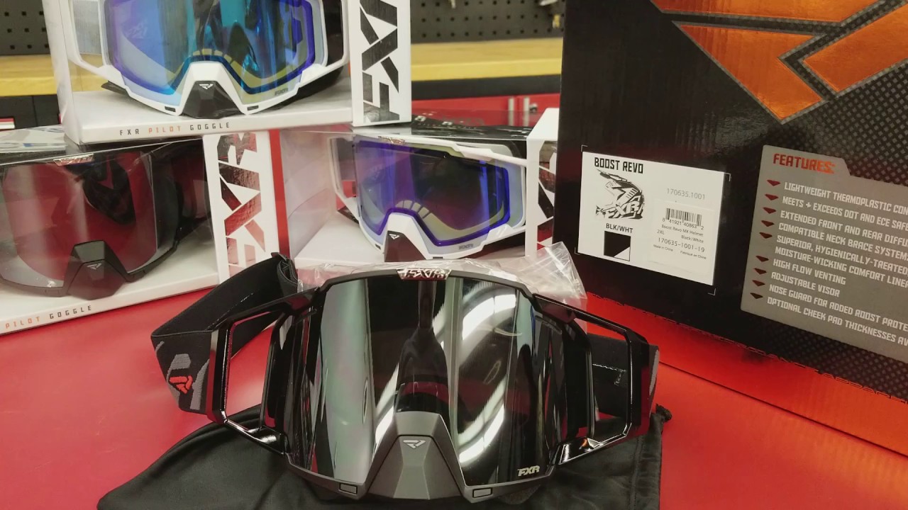 FXR Pilot Goggle Unboxing