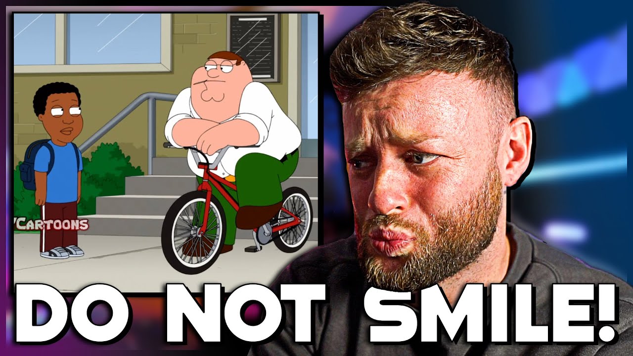 TRY NOT TO GRIN! | Family Guy - Risky Black Jokes #2