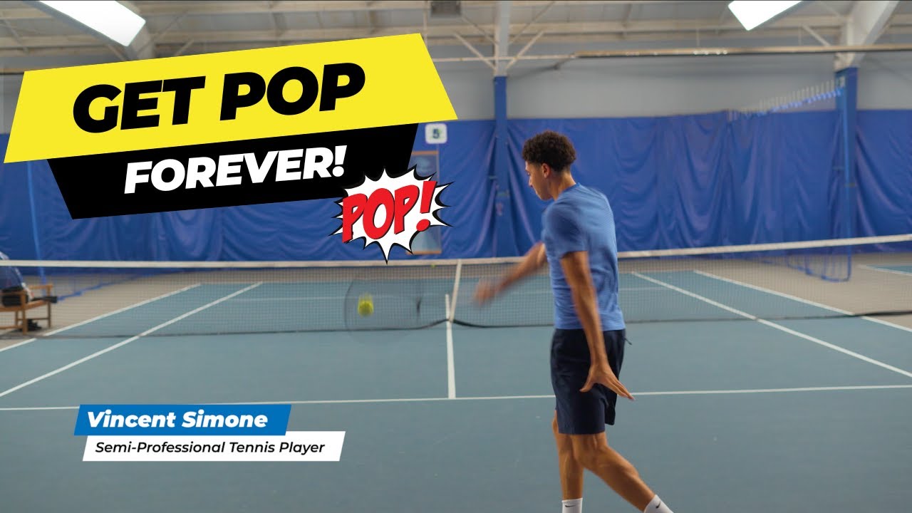 The SECRET To Getting POP On Your Groundstrokes FOREVER (For Beginner's)