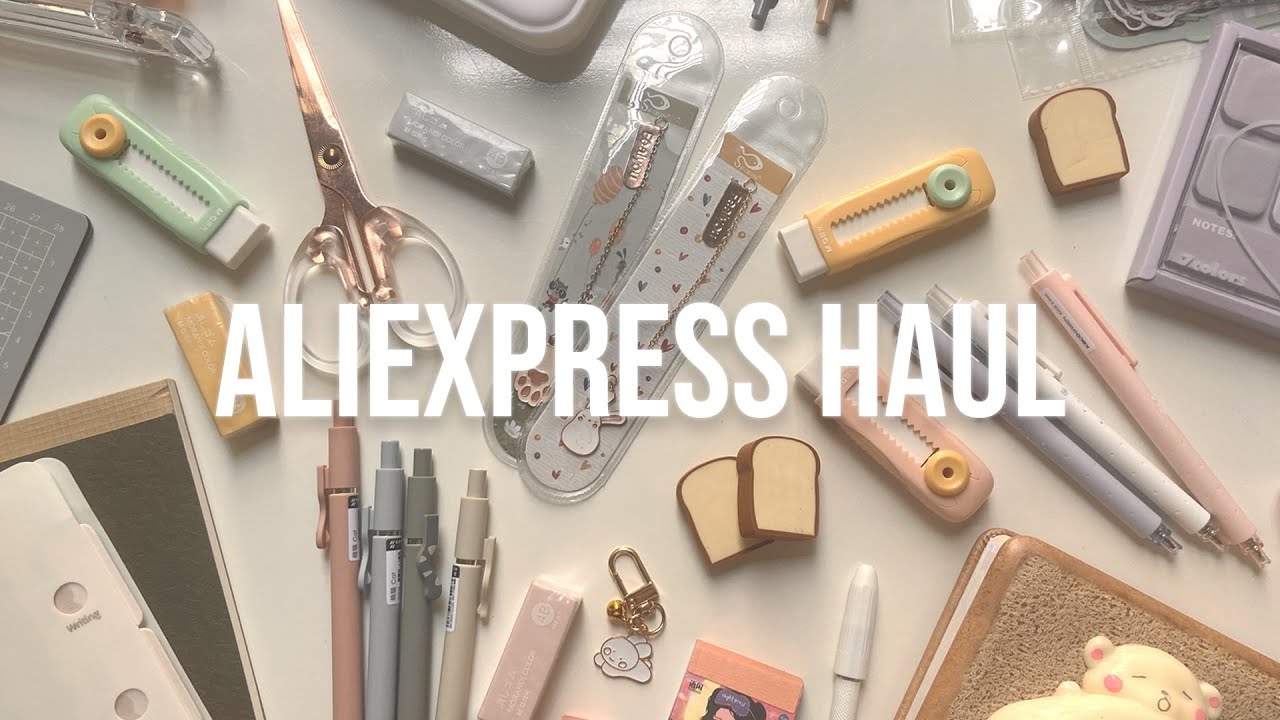 A Huge 2022 Stationery Haul w/ JIANWU store 🍞