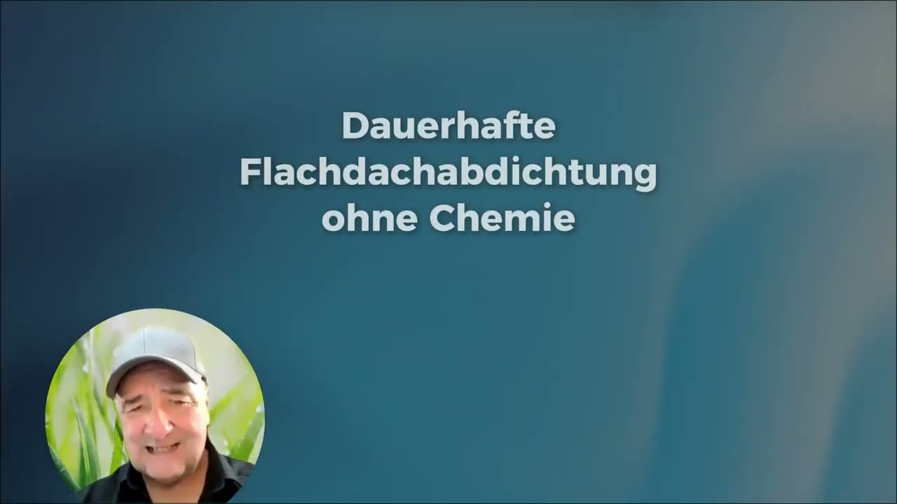 Dauerhafte Flachdachabdichtung ohne Chemie