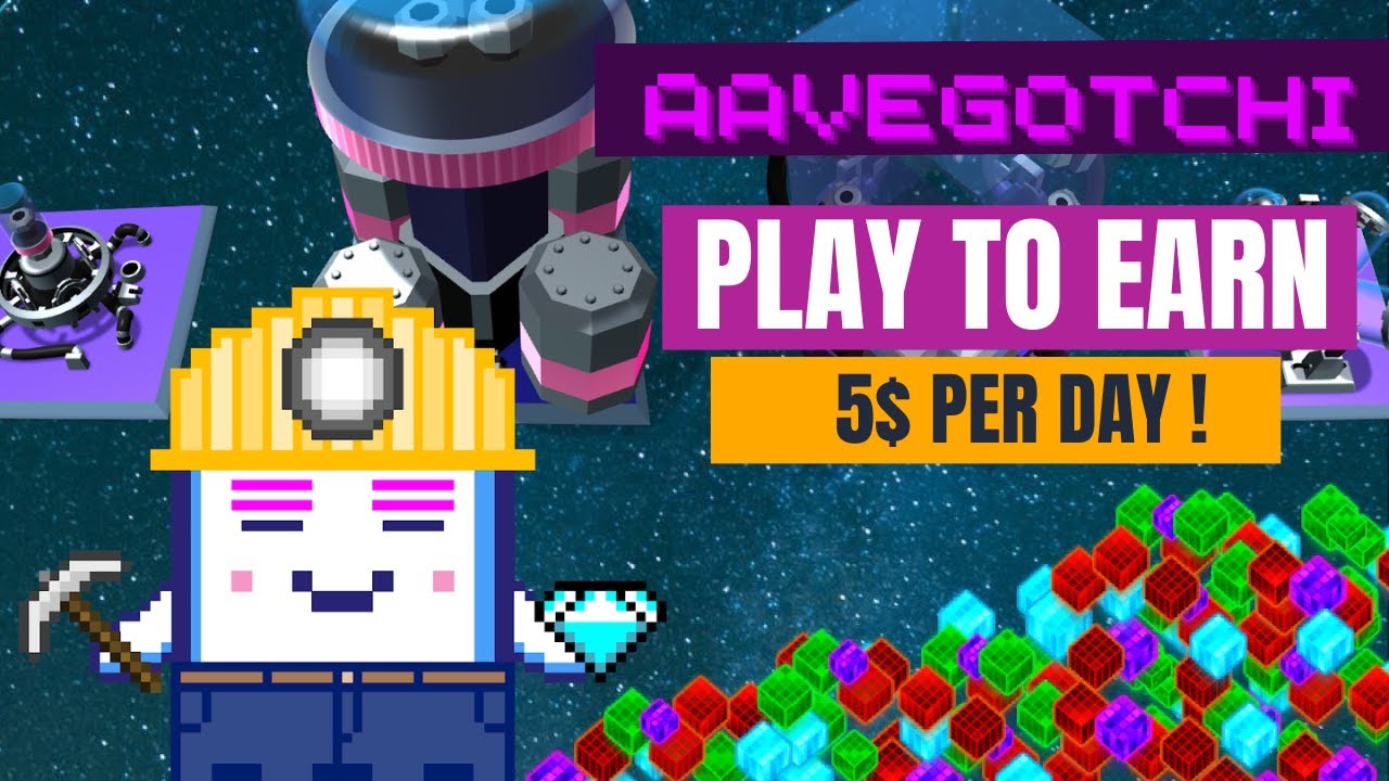 Play Aavegotchi gotchiverse and earn daily passive income | Play To Earn Crypto Game 2023