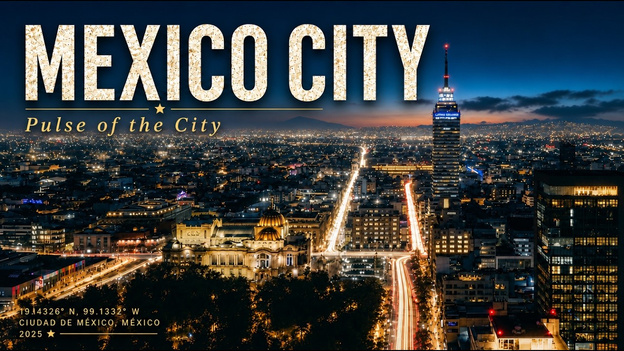 What If a City Never Stopped Moving? | Mexico City Hyperlapse