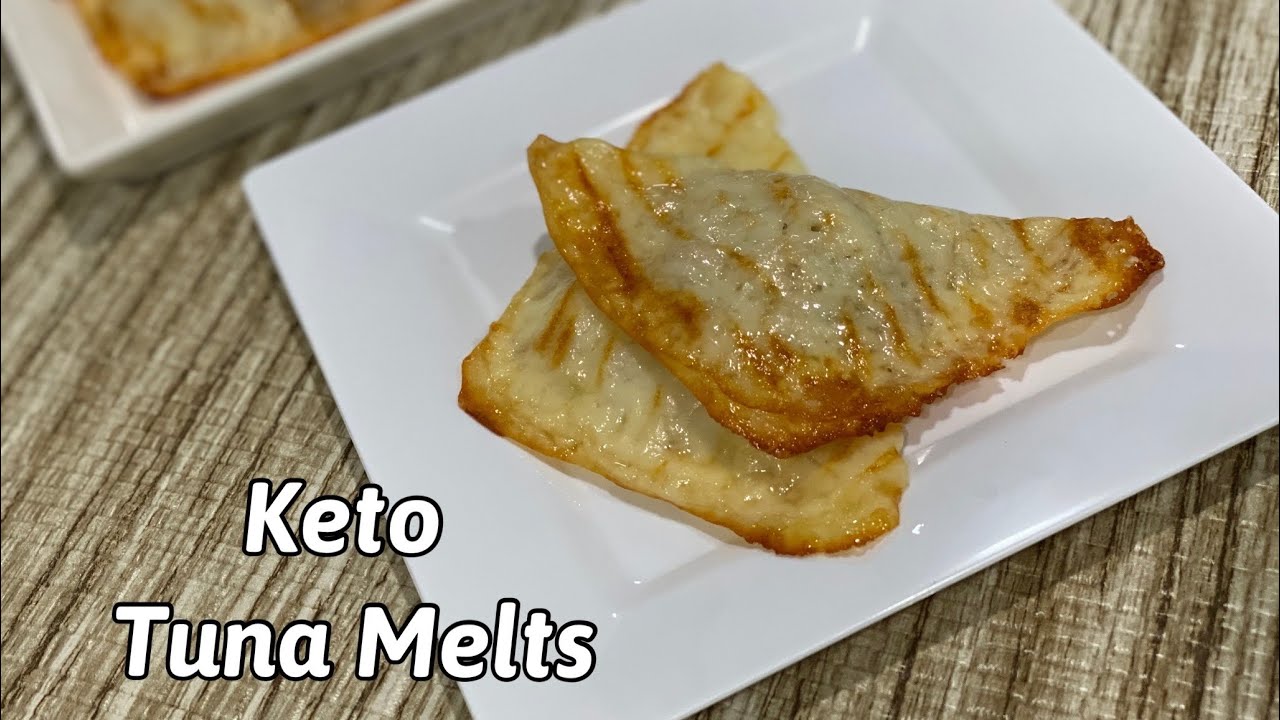 KETO TUNA MELTS. QUICK AND EASY TO MAKE.
