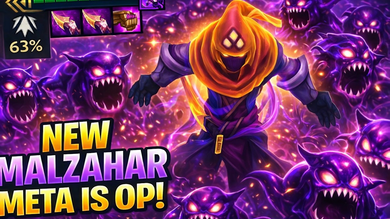 *New* 3 Star Malzahar ⭐⭐⭐ Meta is Carzy OP!