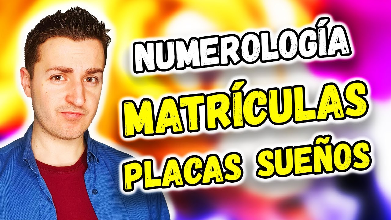 ✅ LETRAS y NÚMEROS en MATRÍCULAS, PLACAS, PUERTAS, SUEÑOS... ¿Qué SIGNIFICADO tienen? | Numerología
