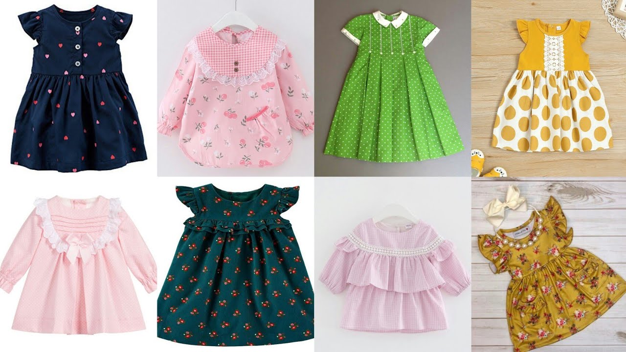 Lawn Frocks Designs for Baby Girls 2021||Stylish and Trendy Baby Girl dress designs for Summer #baby