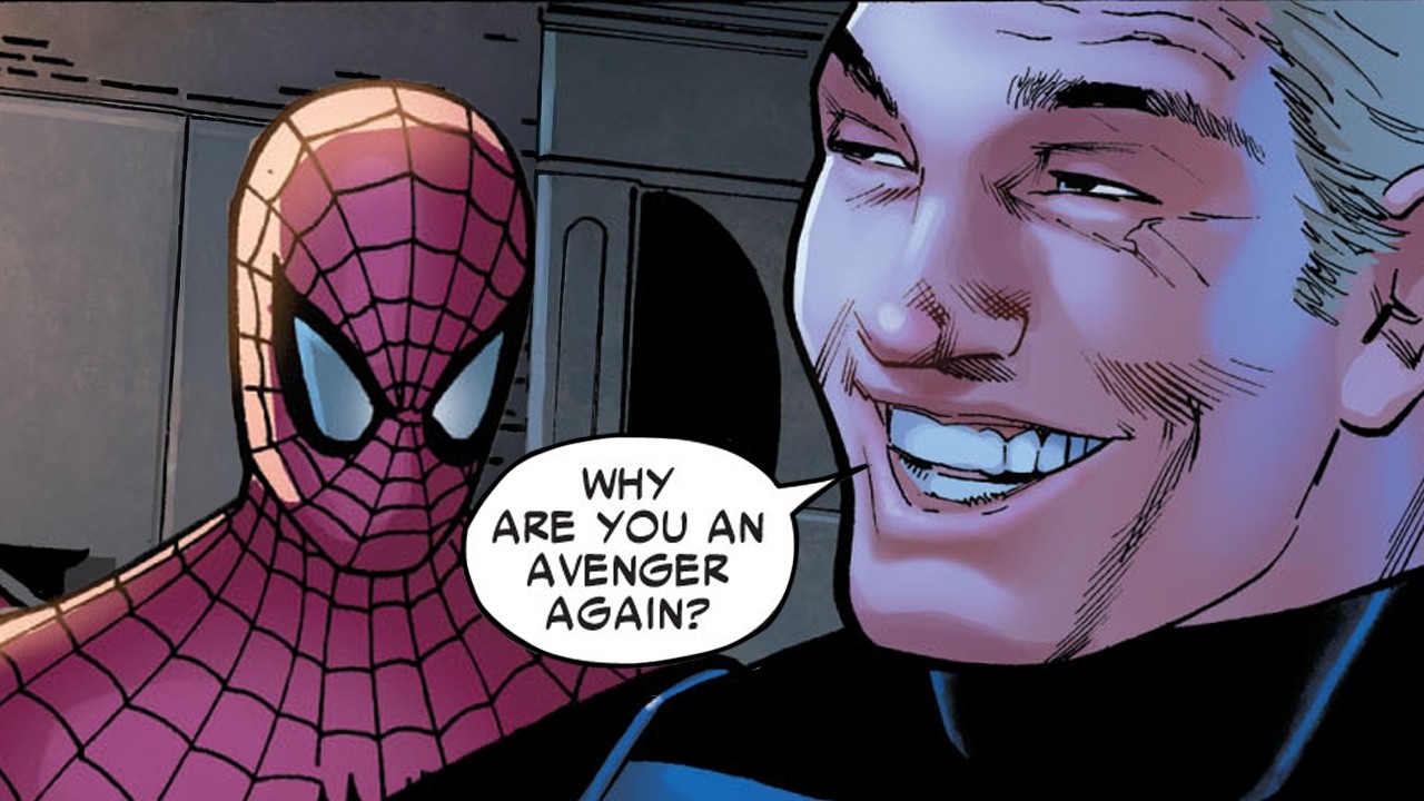 Hawkeye Tries to Clown Spider-Man&hellip; But Then Misses His Shot