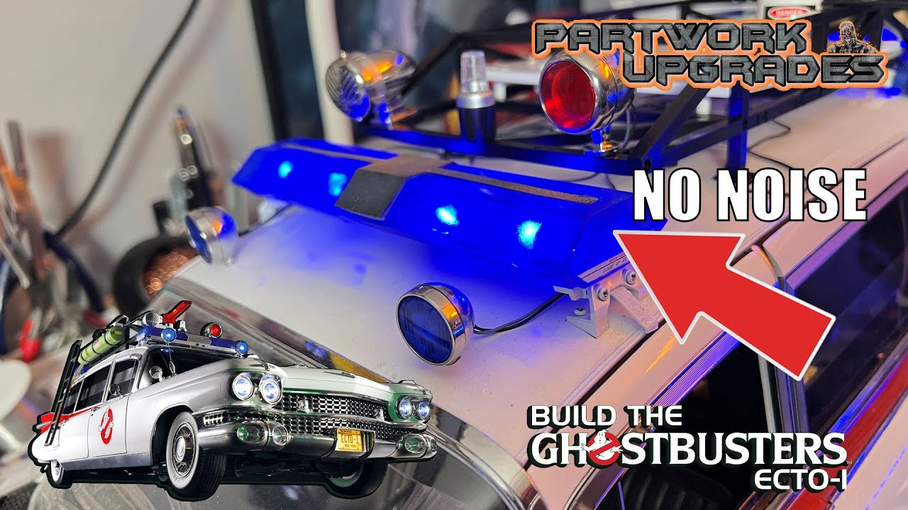 Build the Ghostbusters Ecto-1 - Partwork Upgrades Mod - The Light Bars