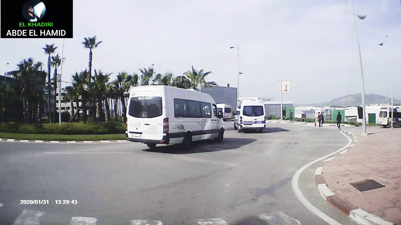 Vidéo à l'intérieur de la zone industrielle de Tanger