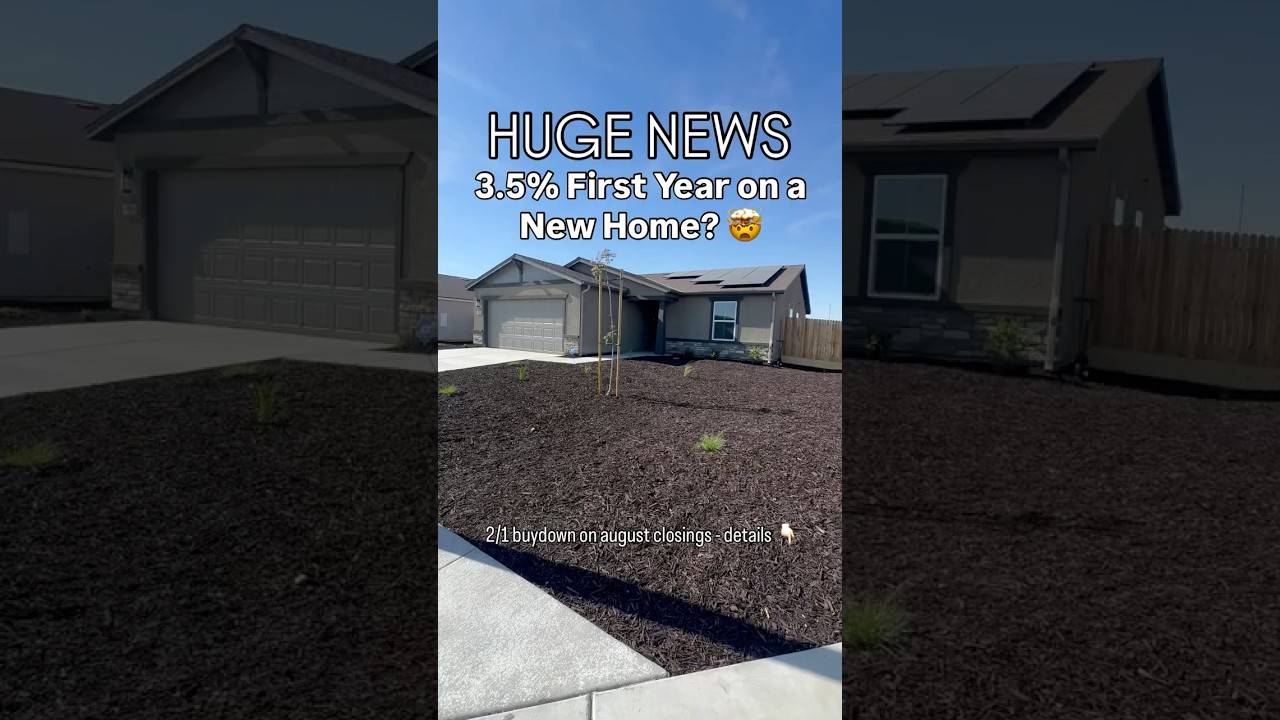 3.5% First Year on a New Home? 🤯 Bakersfield, CA