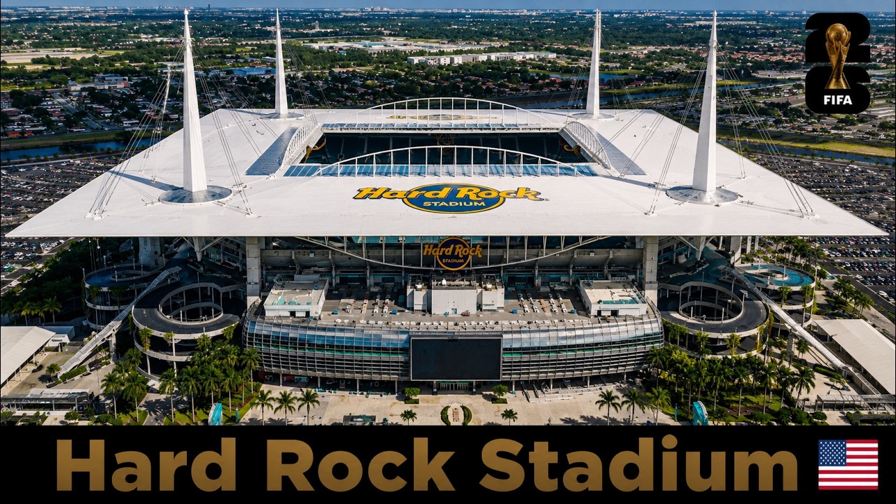 🏟️ Estadio Hard Rock | Los Estadios del Mundial 2026 🇺🇸 🏆
