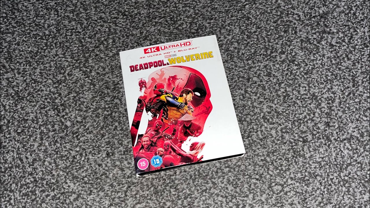 Распаковка фильма «Дэдпул и Росомаха» в формате 4K UHD + Blu-ray!