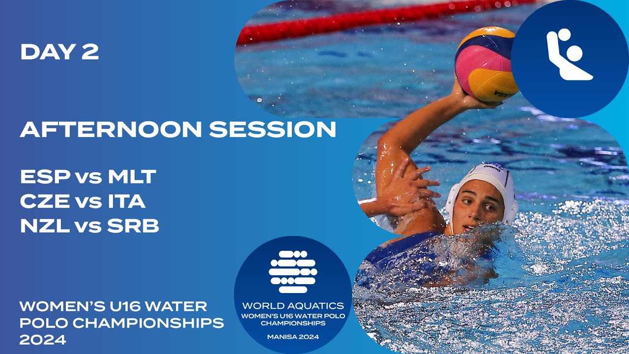 Day 2 Highlights: World Aquatics Women’s U16 Water Polo Champs 2024