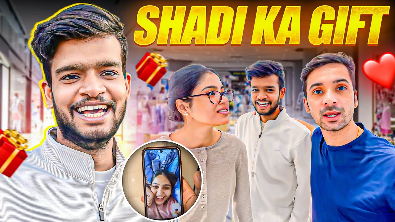 Dosto ne diya shadi ka gift 🎁 