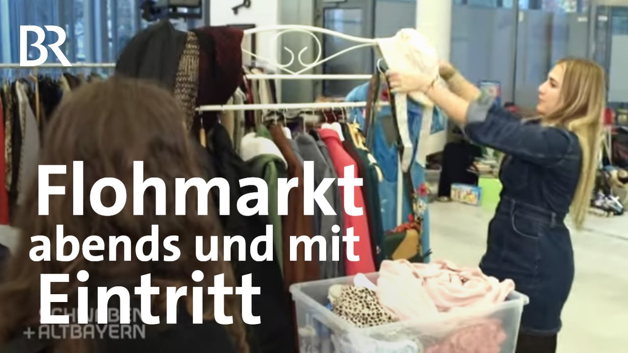 Auf Schnäppchenfang: Nachtflohmarkt in Weiden | Schwaben + Altbayern | BR