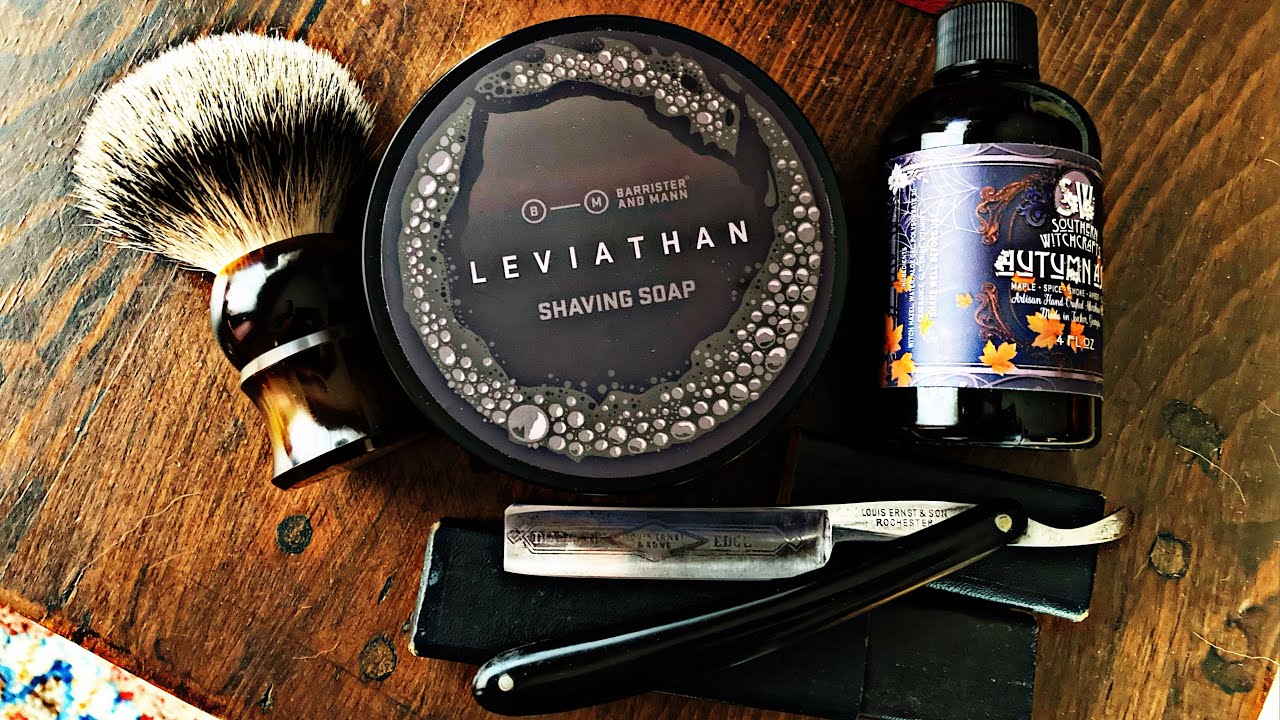 A Shave With Barrister and Mann Leviathan