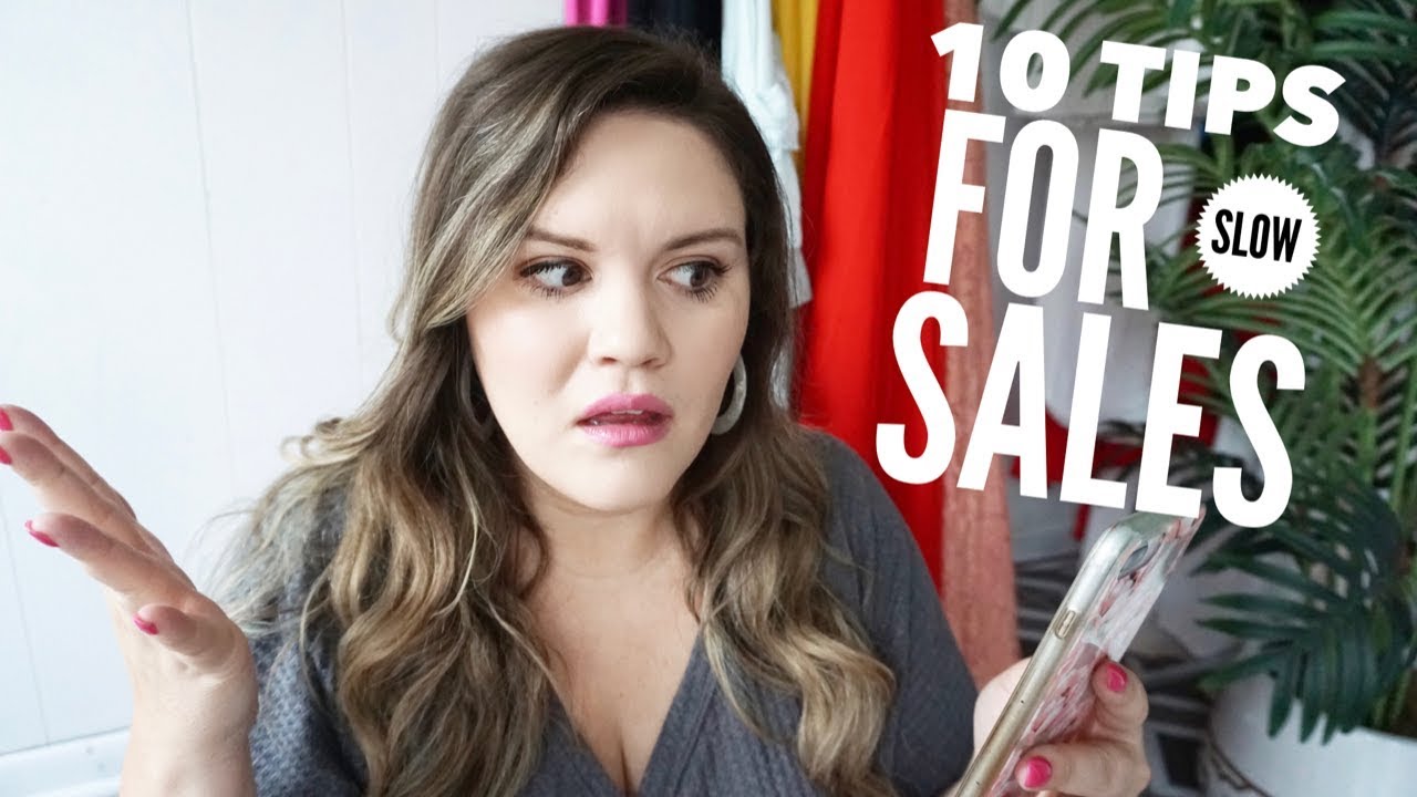 Summer Slowdown! Tips For Slow Sales On Poshmark! | The Deal Queen