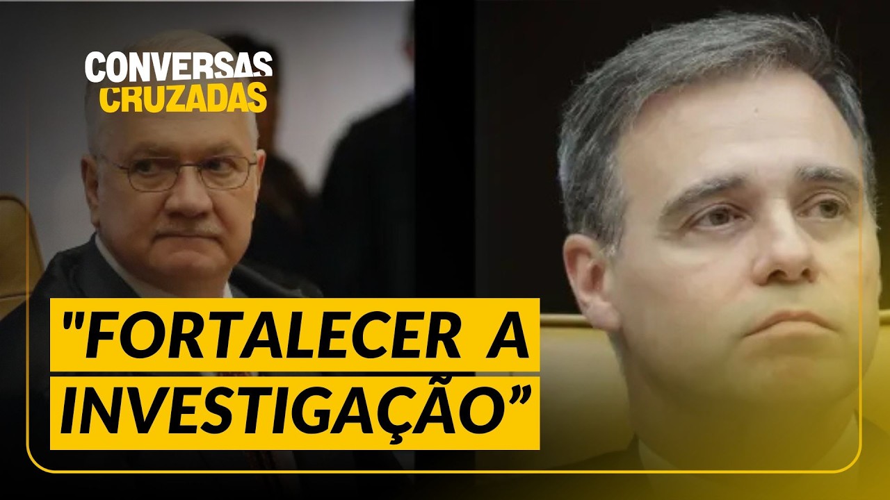 ANDRÉ MENDONÇA E FACHIN se reúnem para discutir processo do BANCO MASTER | Conversas Cruzadas