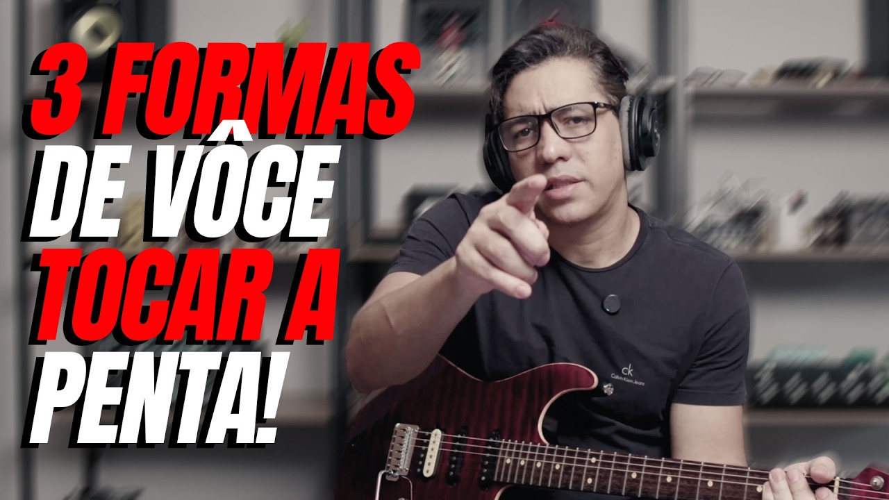 3 FORMAS DE TOCAR A PENTATÔNICA ABSURDAS!