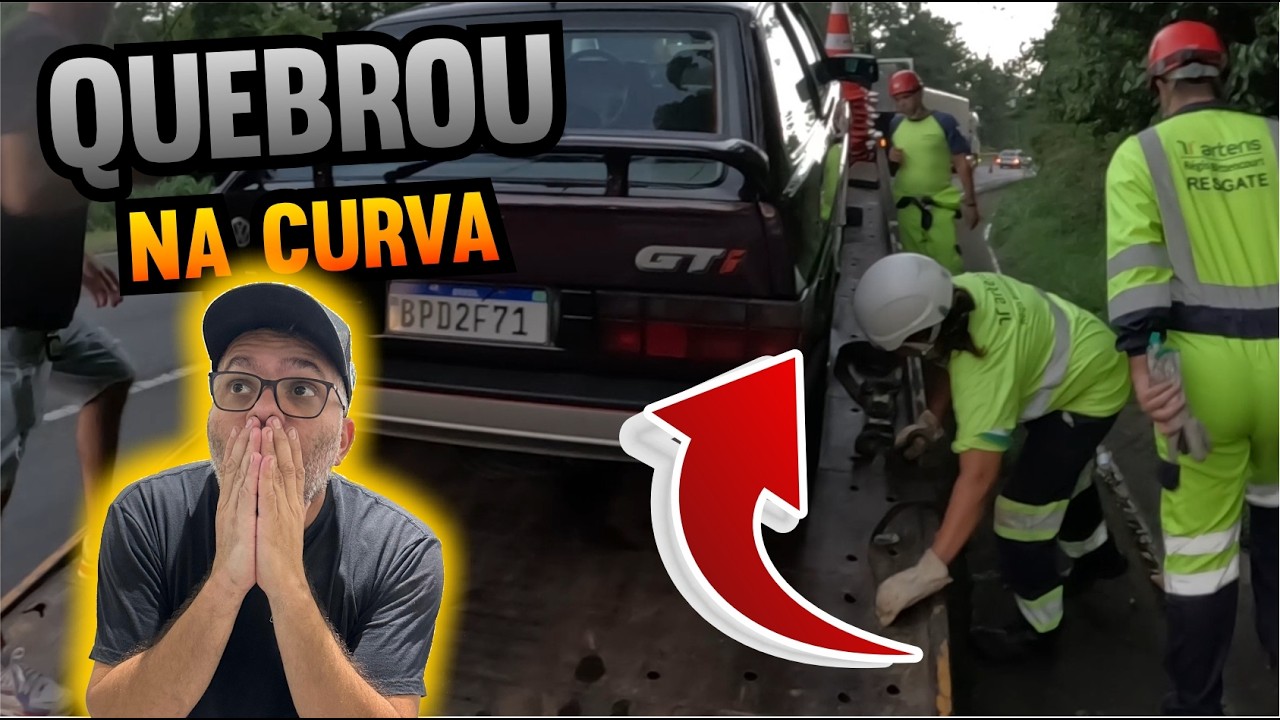 FUI LOUCO VIAJEI 500KM DE GOL TURBO SEM ESCAPE INDO PARA O DNQ NO PARAN&Aacute; - UMA BAITA DE UMA AVENTURA