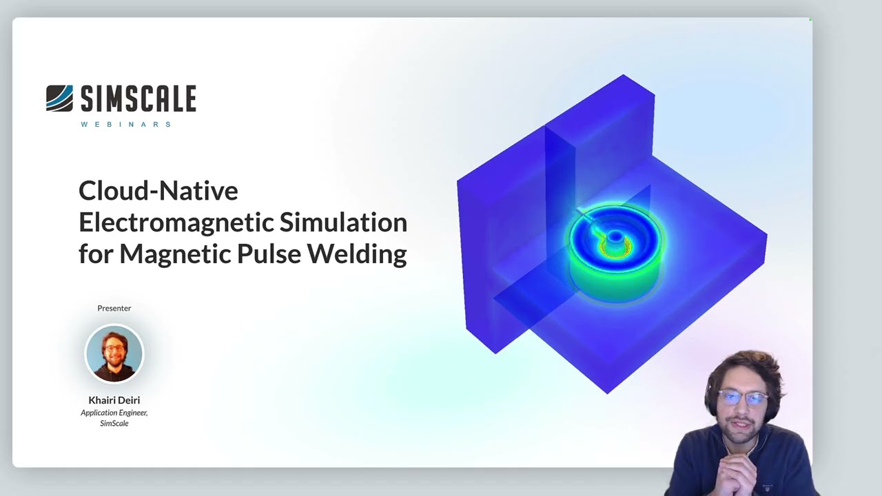 Magnetic Pulse Welding Simulation: Electromagnetic Efficiency & Sensitivity Analysis