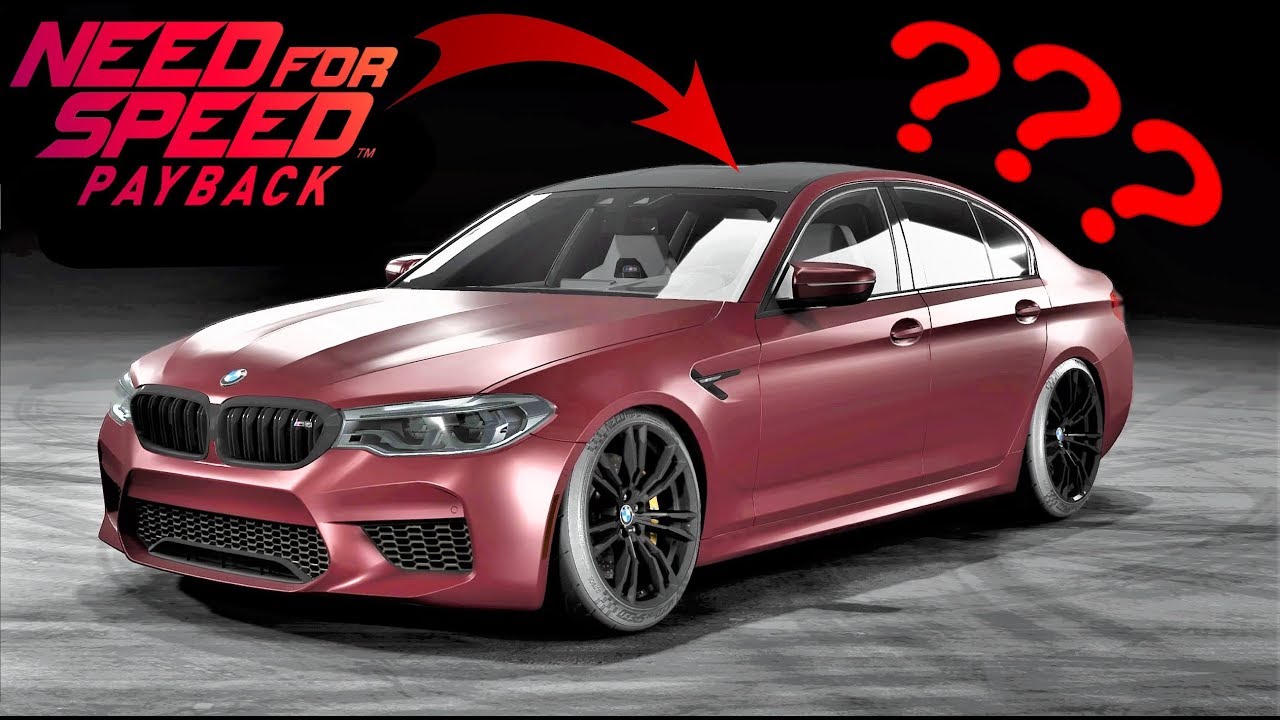 NFS Payback custom BMW M5