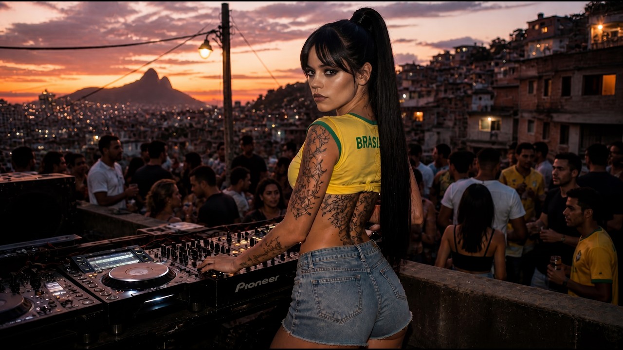 Rio de Janeiro Dj Mix | Deep & Dark House | Favela Rooftop Party