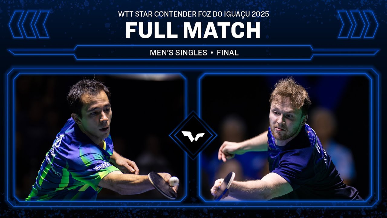 FULL MATCH | Hugo Calderano vs Benedikt Duda | MS Final | #WTTFozdoIguacu 2025