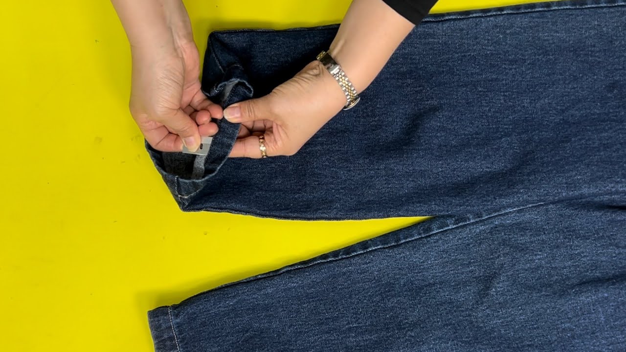 [DIY] Вы должны посмотреть, как увеличить длину своих штанов.