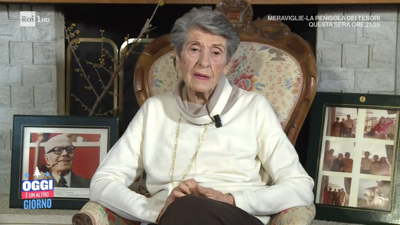 Diomira Pertini ricorda lo zio Sandro - Oggi è un altro giorno 04/02/2022