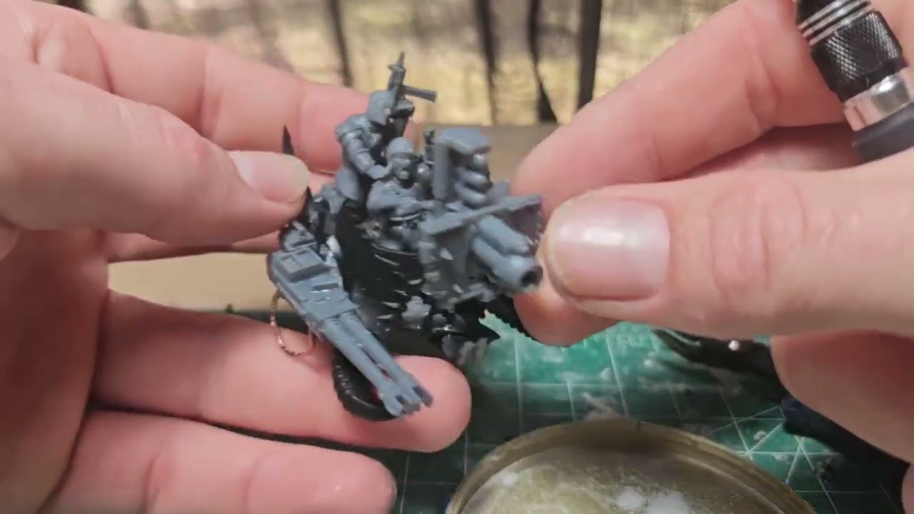 Tzeentch Stormspeeder build part 1