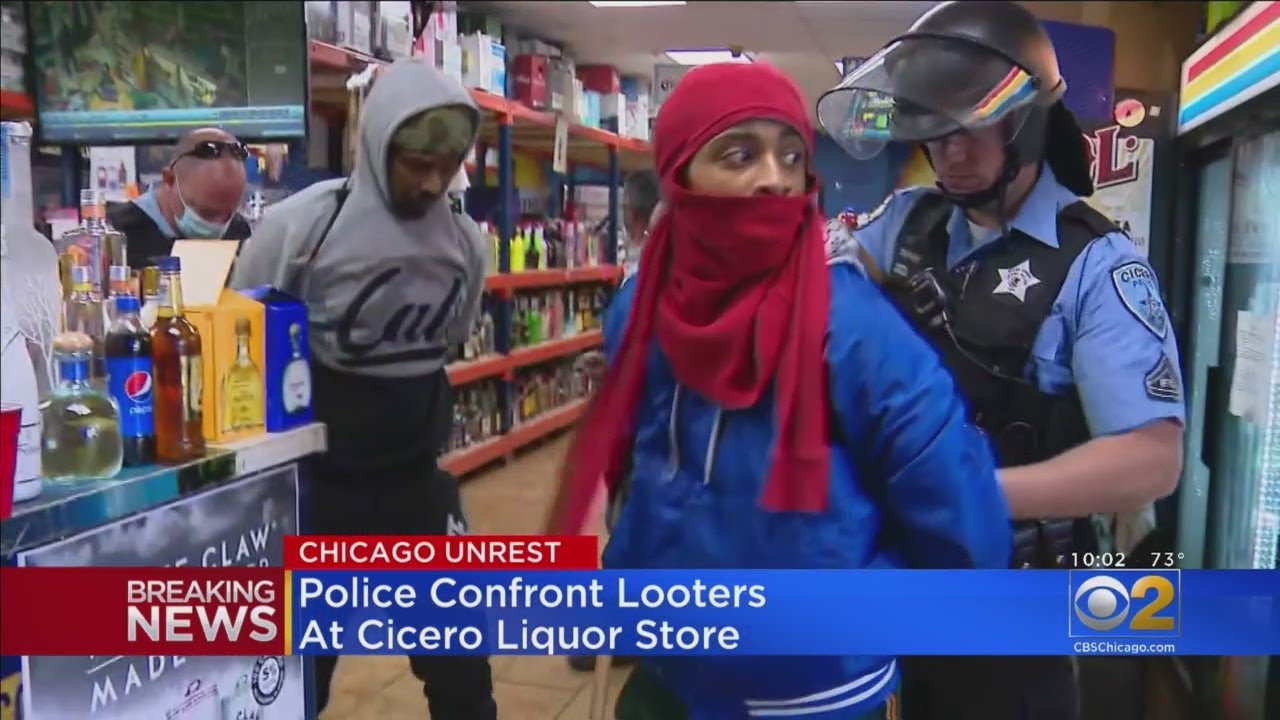 Cicero Looting Suspects Caught Hiding In Liquor Store