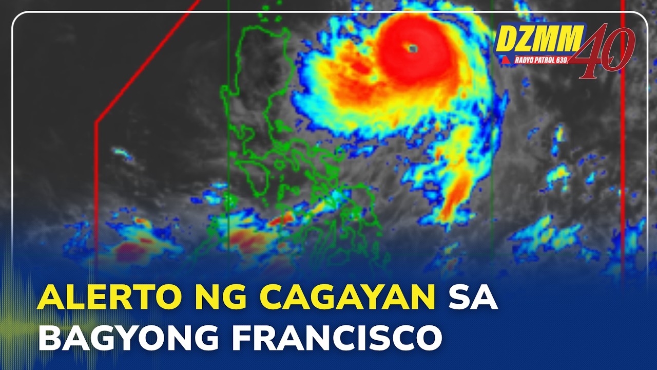 Cagayan shifts to blue alert status for typhoon Francisco | Pasada Balita (22 June 2026)