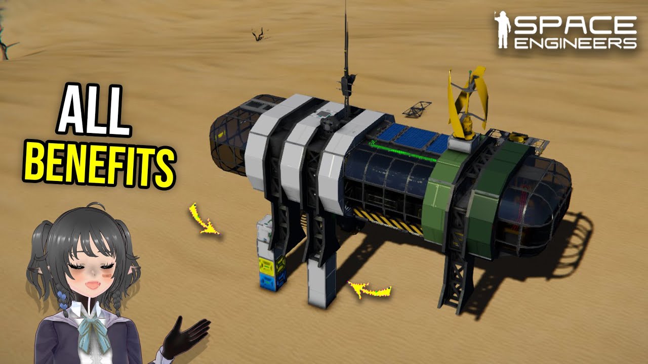 This Trick Makes a Base Movable Without Downsides, Space Engineers