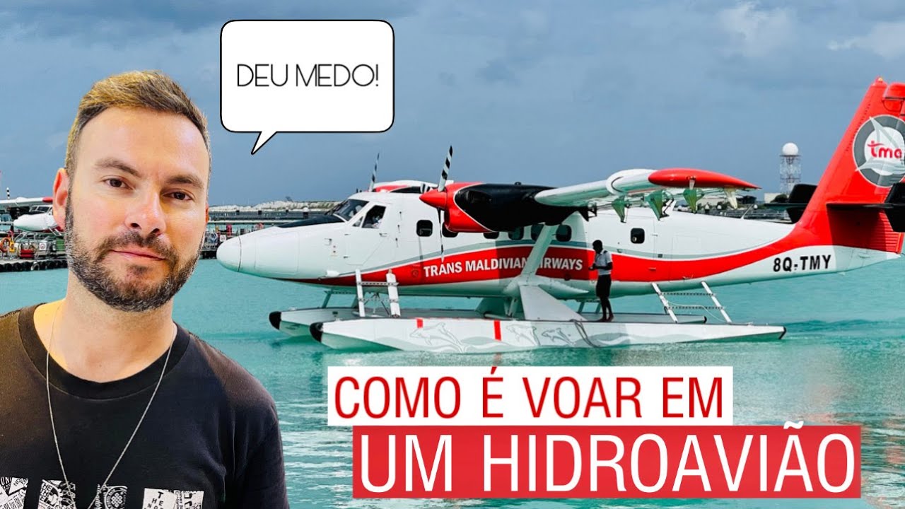 Como é VOAR em um HIDROAVIÃO nas MALDIVAS com a TRANS MALDIVIAN AIRWAYS