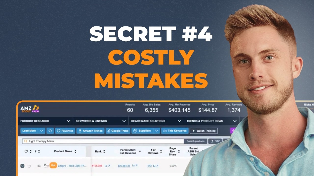 Fourth secret: The Mistakes That Can Kill Amazon FBA Profits