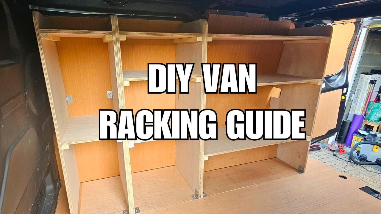 Building DIY Van Racking in 48 hours! FULL Guide ANY Vehicle