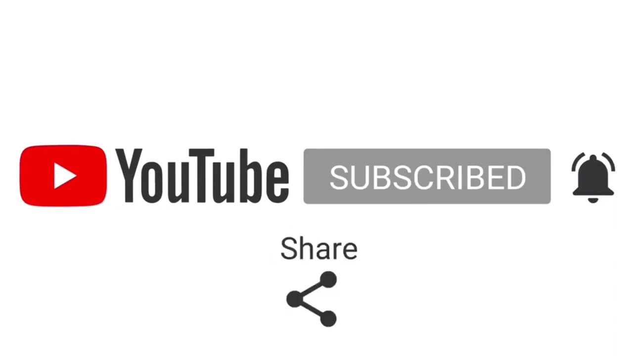 WHITE SCREEN   YOUTUBE SUBSCRIBE BUTTON WITH SOUNDS 🔔 #Subscribe #Like #Comment #Share