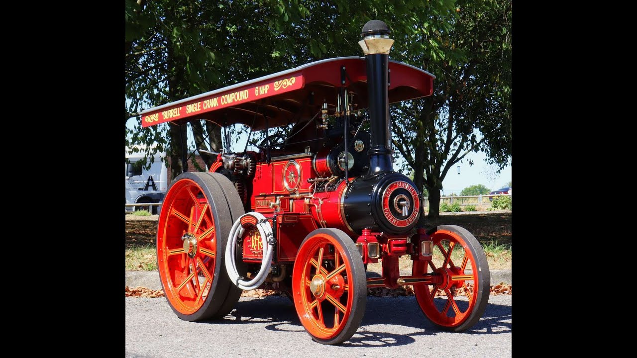4 inch scale Burrell SCC traction engine