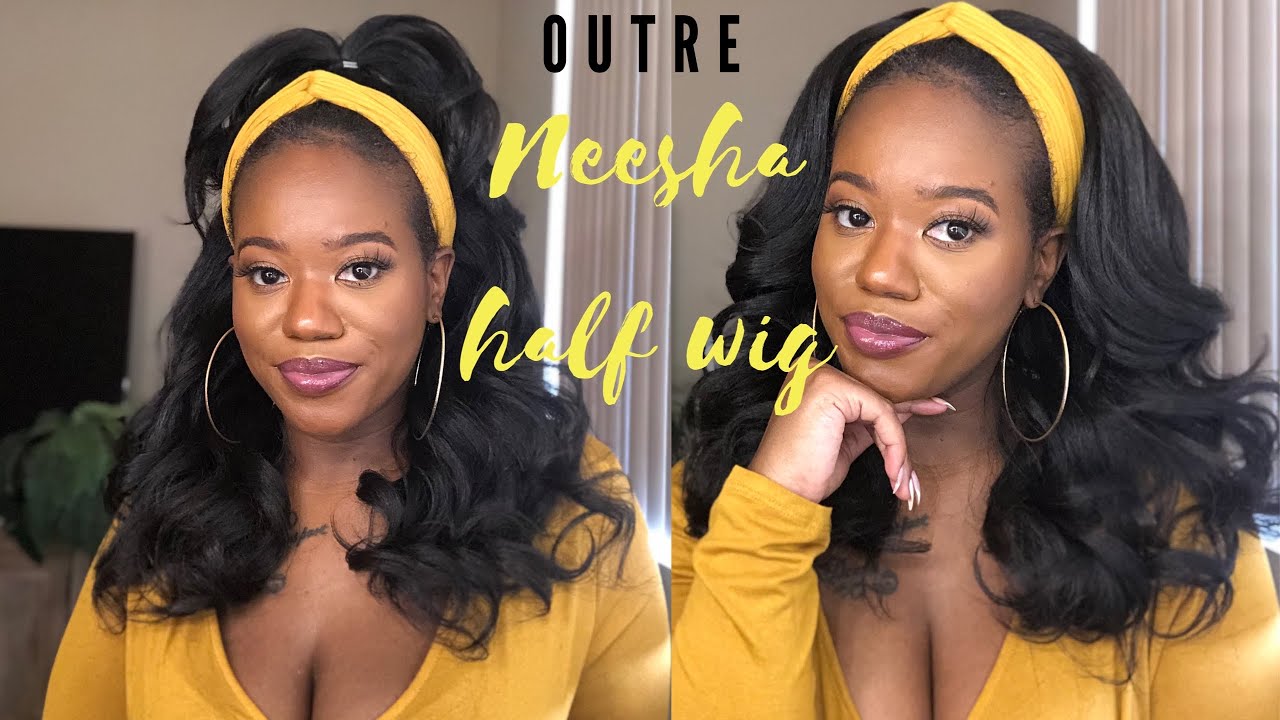 NEESHA IS NOW A HALF WIG Y’ALL!😍 OUTRE NEESHA H301 AND OUTRE NEESHA H302 HALF WIGS| JusTika