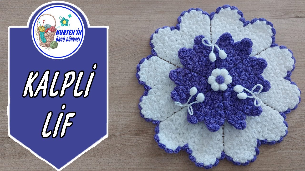 Çift Katlı Kalpli Lif Modeli Yapılışı | lif modelleri ve yapılışları,lif örnekleri 2023