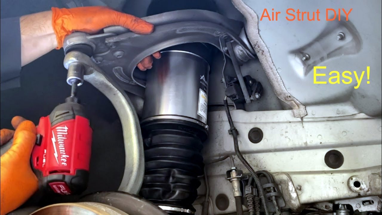 2007 Mercedes E550 Air Strut Replacement W211 Arnott Air Strut Install